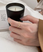 Saki Diamond V shape Ring