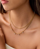 Mahira Layered Drop Necklace