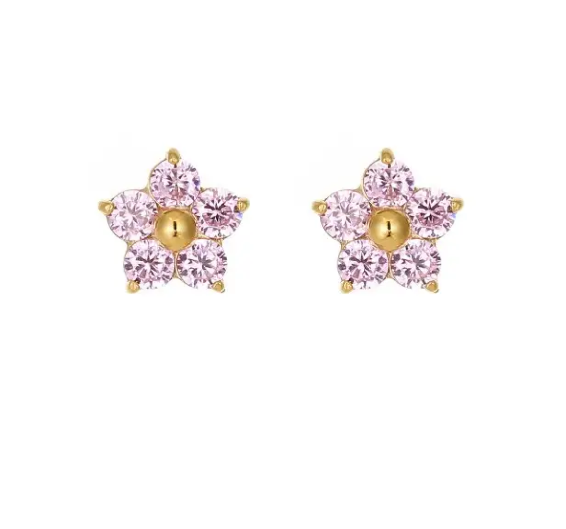 Peppi Mini Flower Studs