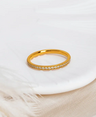 Sufiana Sleek Diamond Band Ring