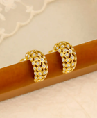 Ellavi Moon Diamond Earrings