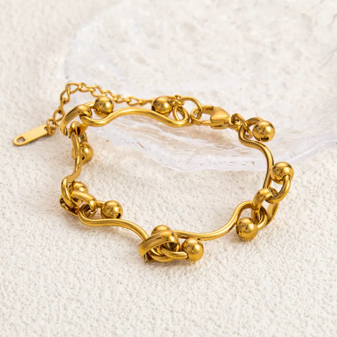 Edria Chunky Linked Bracelet❤️