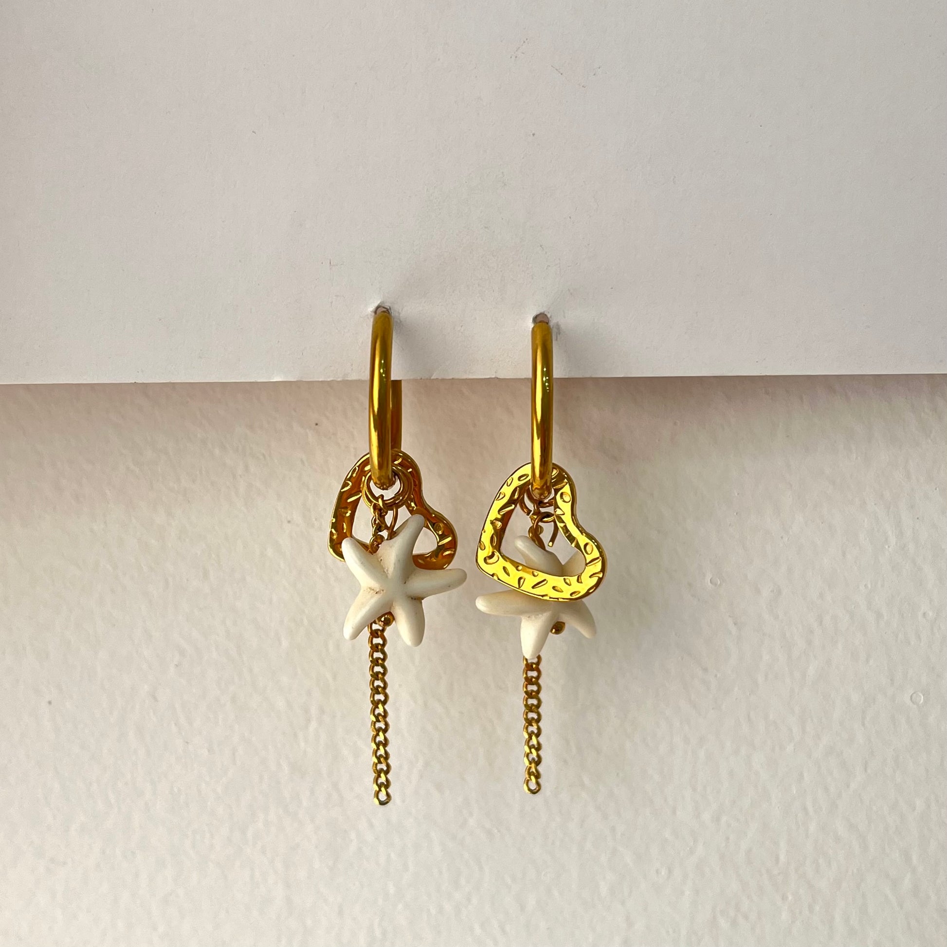 Alogni Beachy Star Earrings