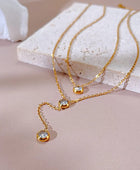 Leva Dual Diamond Necklace