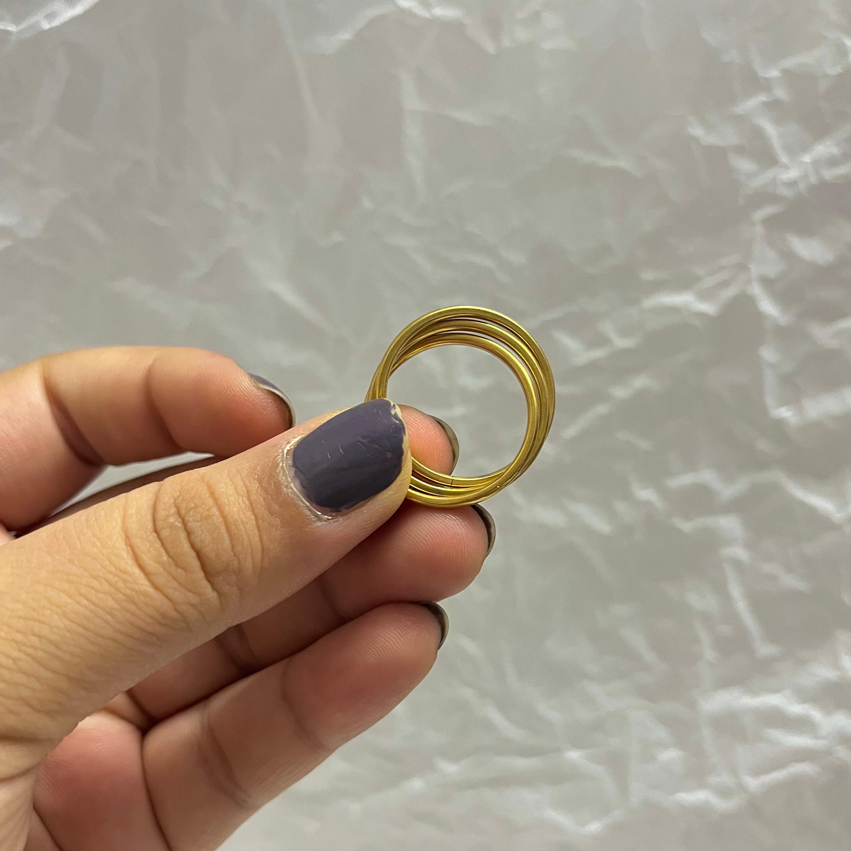 Turi Layered Gold Ring