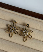 Uma Flower Diamond Earrings