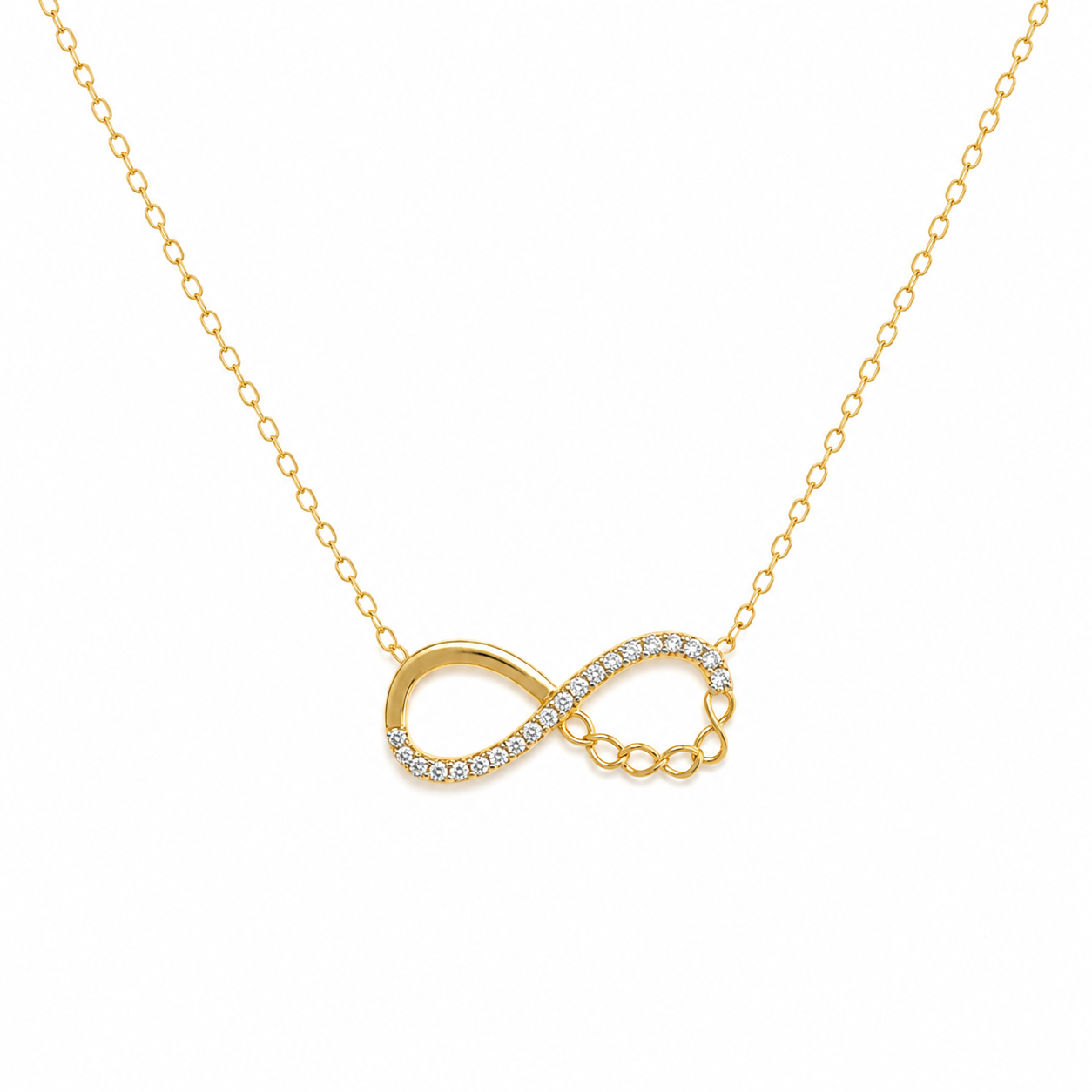 Zeri Infinity Diamond Necklace