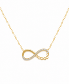 Zeri Infinity Diamond Necklace