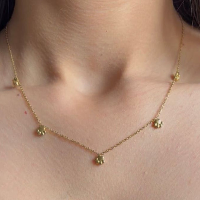 Paw Me Cute Charms Necklace
