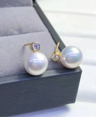 Ball of Pearl Gold Earrings✨