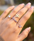 Helia Chain Cute Diamond Rings