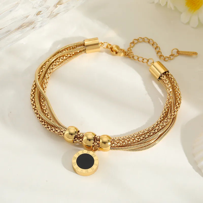 Roman Reversible Layered Bracelet