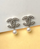 Brandi CC Pearl Earrings