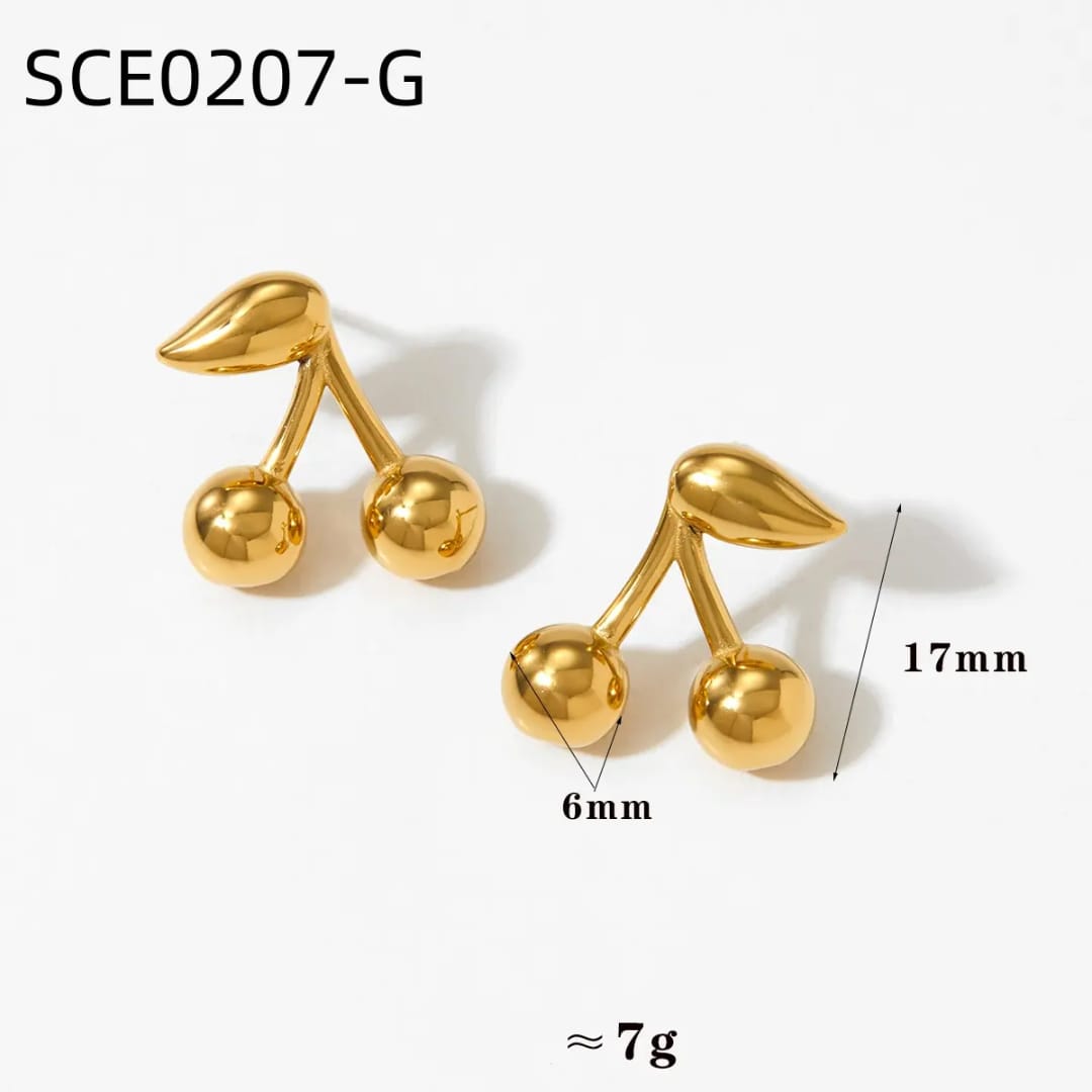 Baby Cherry Earrings
