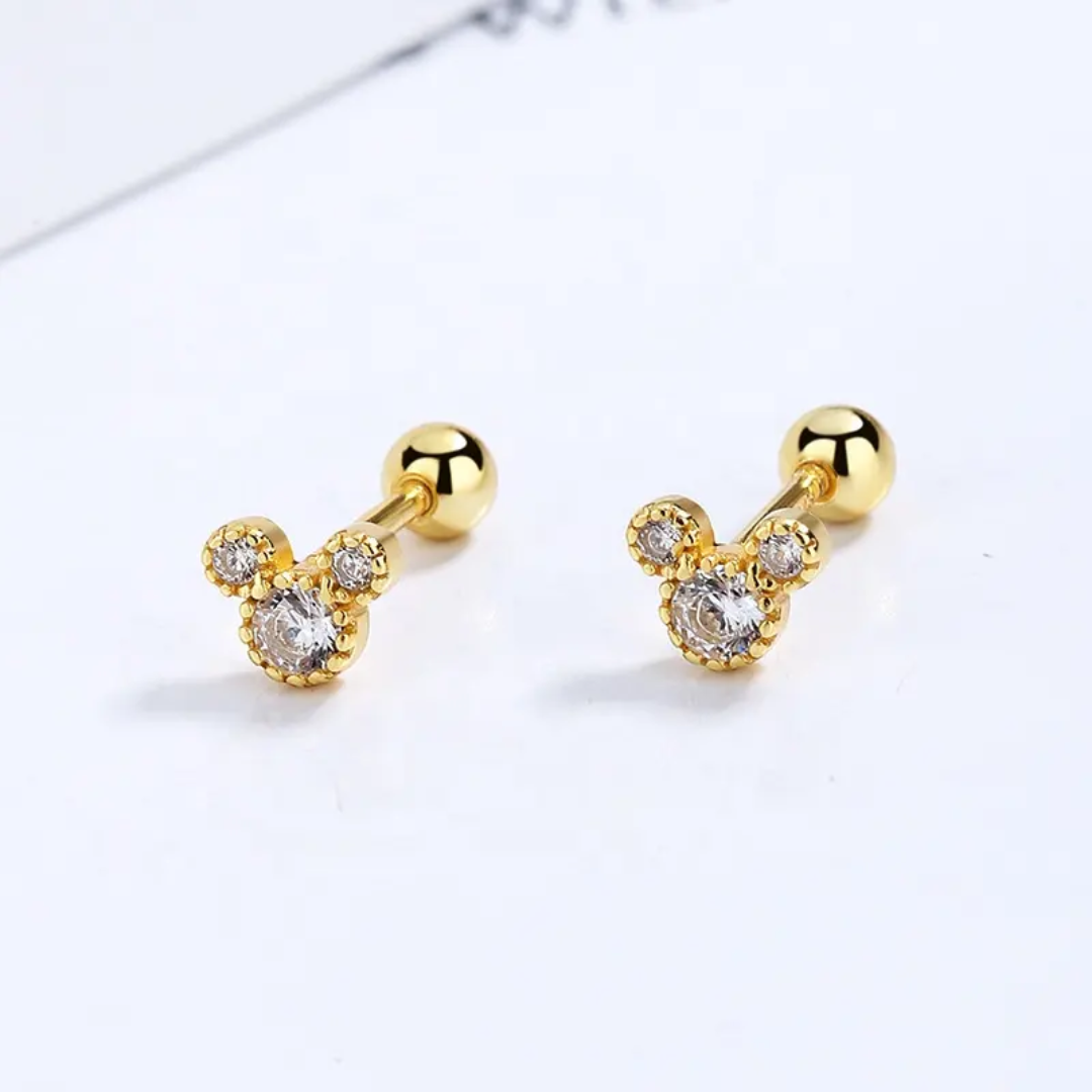 Mickey Mouse Ball Back Studs