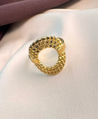 Guci Statement Gold Ring