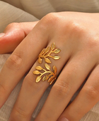 Evail Leaf Gold Ring✨