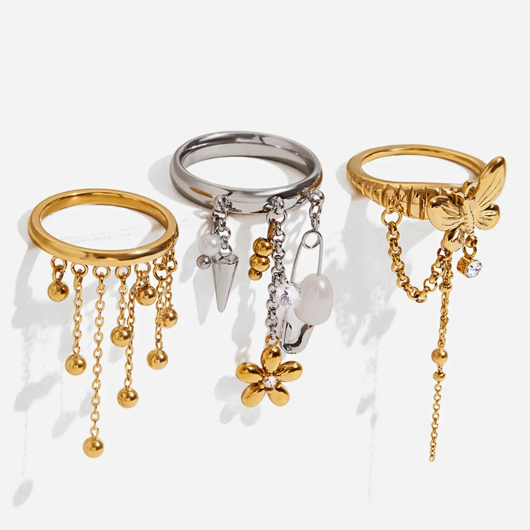 Carli Hanging Unique Rings