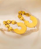 Yoshi Gold Statement Earrings❤️