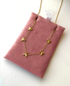 Kline Leaf Charm Dainty Necklace
