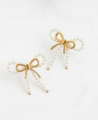Bowina Pearl Gold Earrings