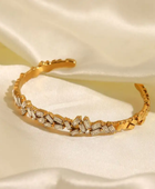 Toshi Diamond Gold Cuff✨