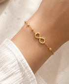 Infinity Dainty Diamond Bracelet