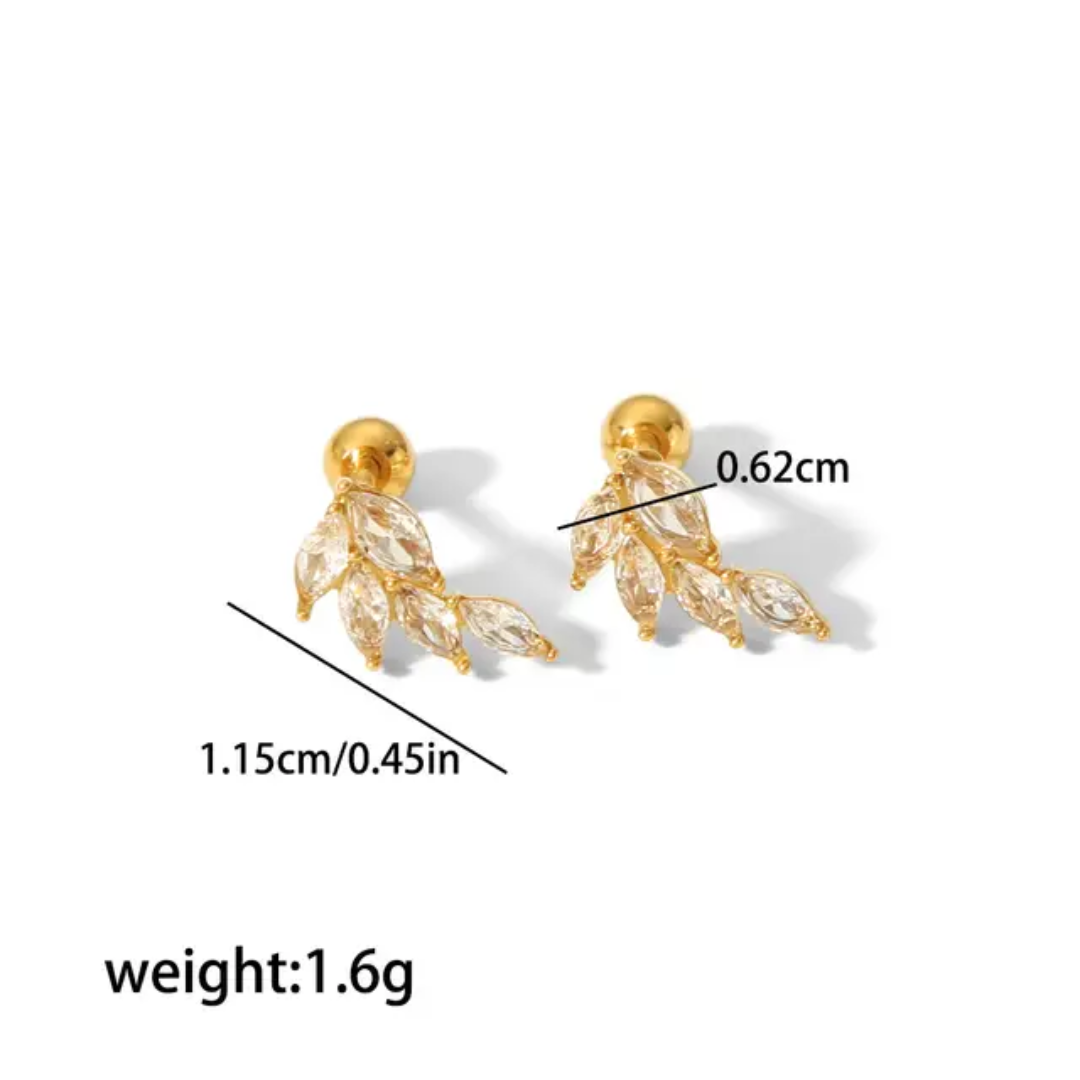 Piercing Minimal Gold Studs✨