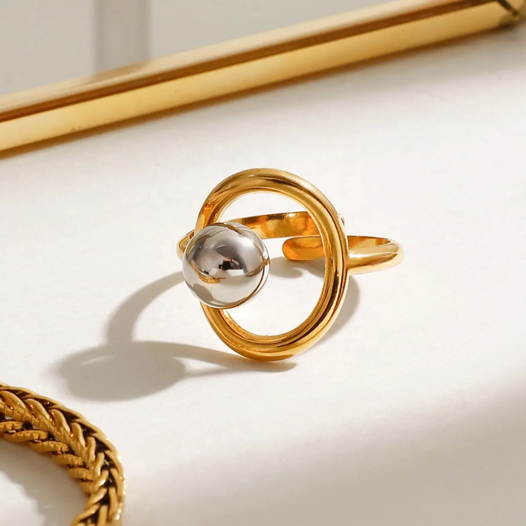 Boorish Dual Colour Ring✨