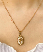 Rosiwine Gold Necklace
