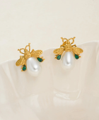 Bee Bing Pearl Earrings
