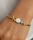 Stevei Star Seashell Cuff