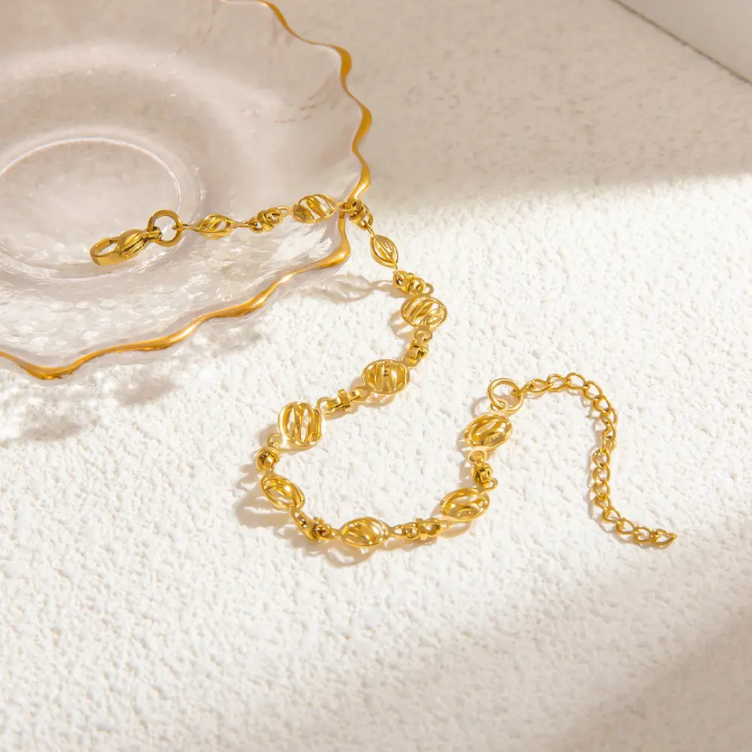 Emmy Circle Linked Bracelet❤️