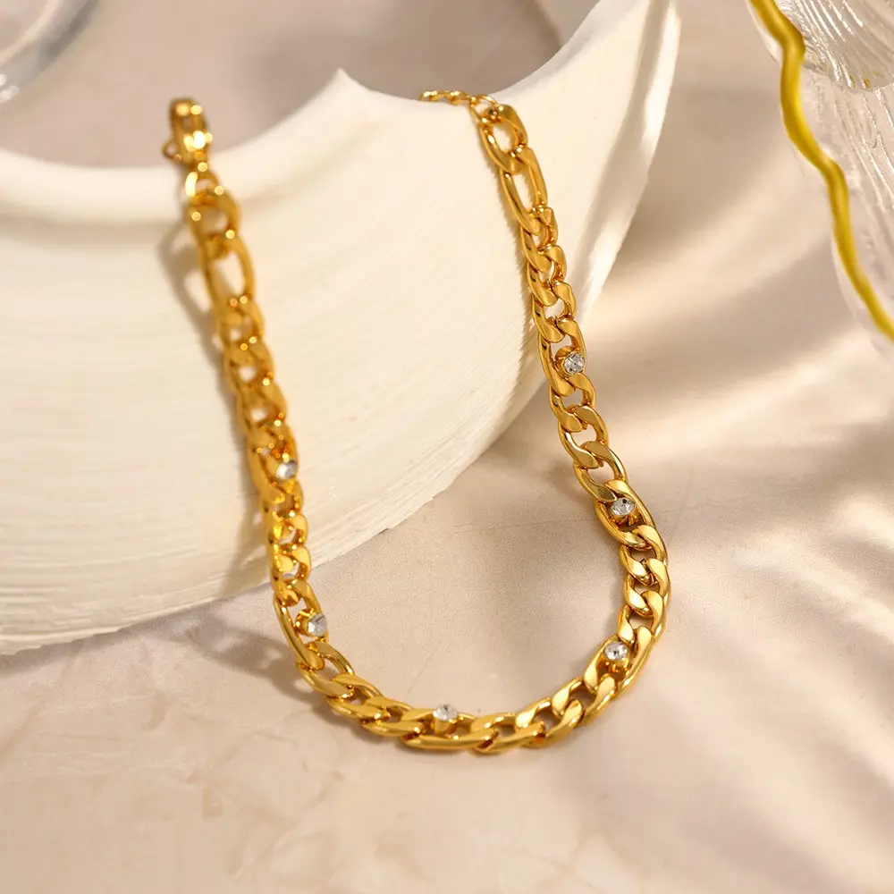 Kevin Mini Linked Diamond Bracelet