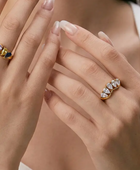 Crowny Diamond Gold Ring✨