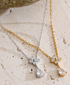 Ilora Flower Diamond Necklace✨