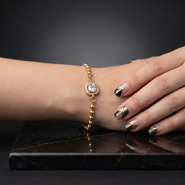 Monalisa Diamond Ball Bracelet