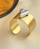 Aula Heart Bold Rings