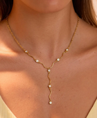 Meriam Diamond Wavy Necklace✨