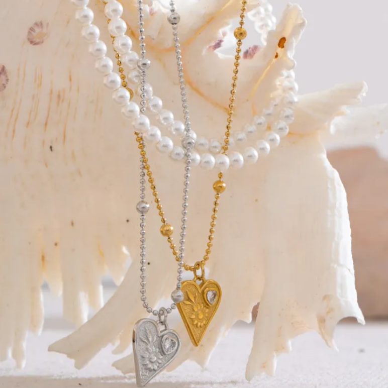 Royi Layered Pearl Necklace✨