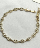Eternity Evil Eye Tennis Bracelet