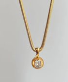 18k Gold Orb Necklace✨