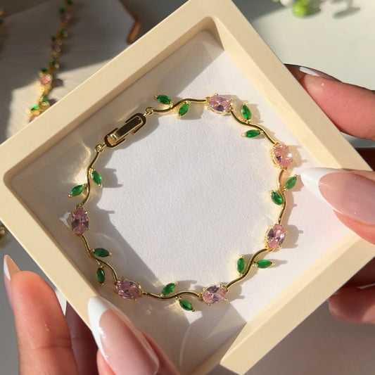 Princess Tulip Diamond Bracelets