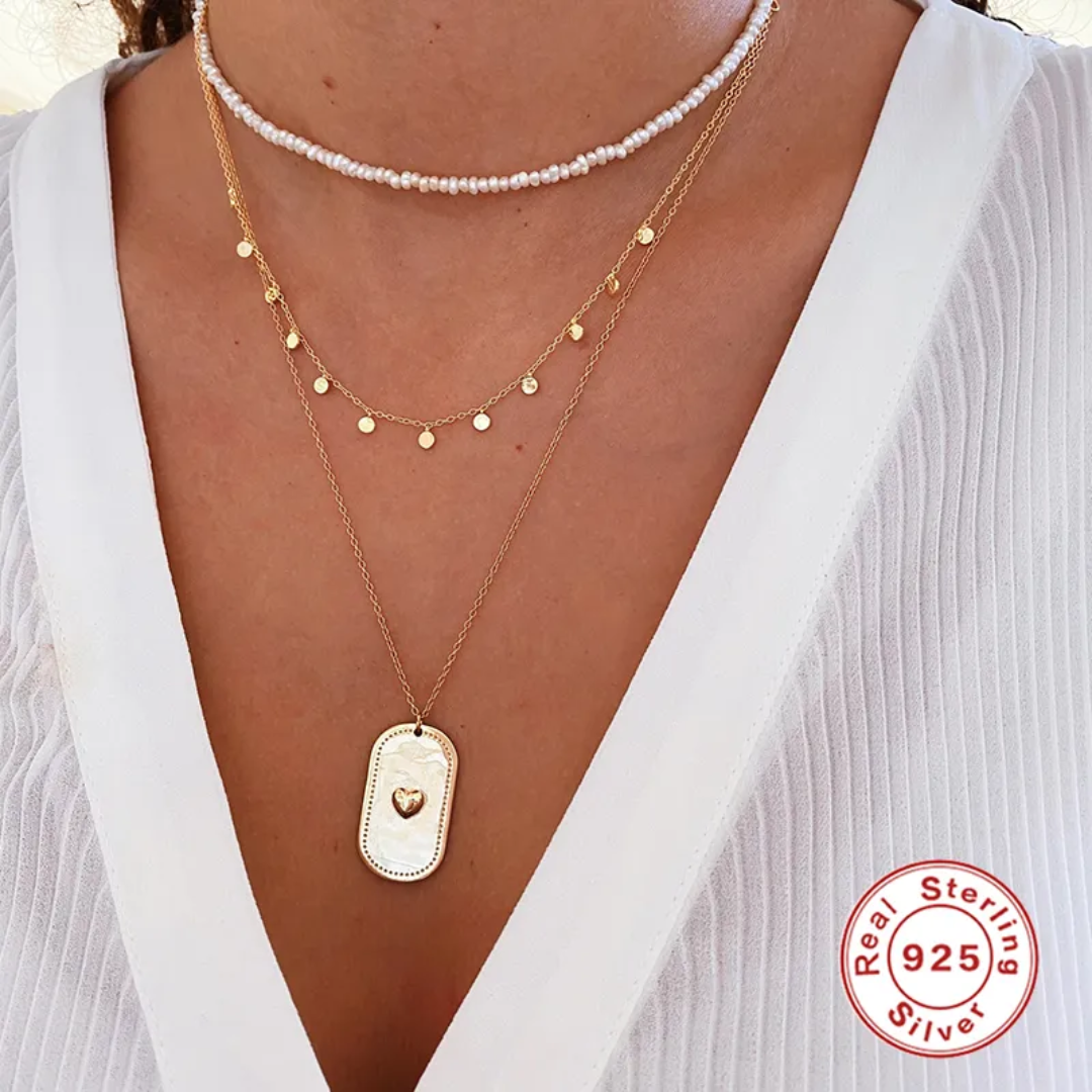 Charles Full Circle Charm Necklace