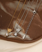 Knotty Heart Diamond Necklace