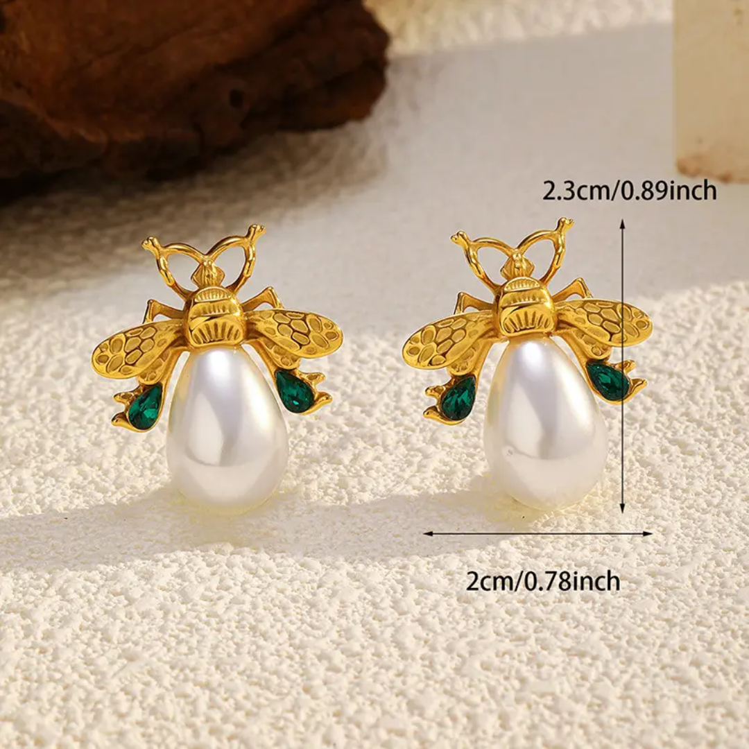 Bee Bing Pearl Earrings