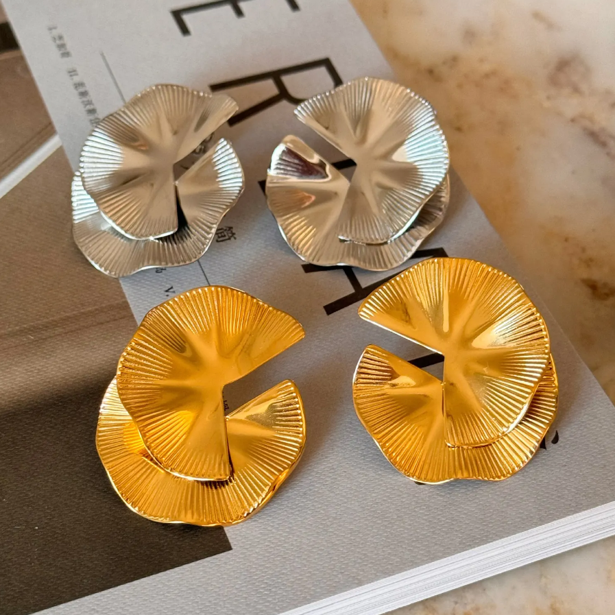 Bealina Abstract Statement Earrings