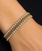 Sizi Layered Diamond Bracelet