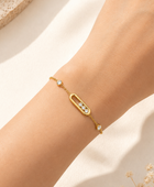 Nelina Moving Diamond Bracelet