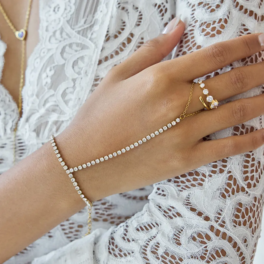 Kardishi Diamond Handchain✨